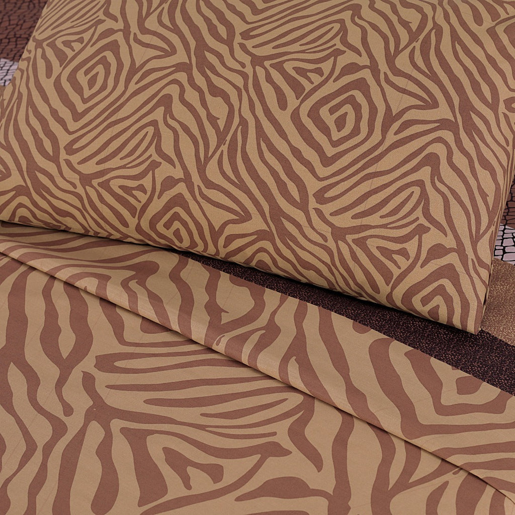 Leopard Print Bed Sheet Set